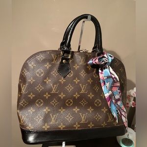 Louis Vuitton Brown and Black Monogram Bag